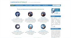 Desktop Screenshot of campagnes-electorales.fr